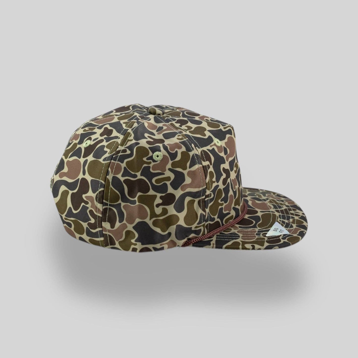 Big Fit Bayou Camo / Brown Rope