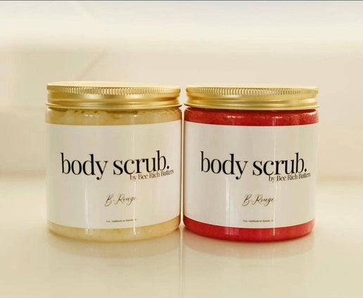 B. Rouge Body Scrub: Without Color