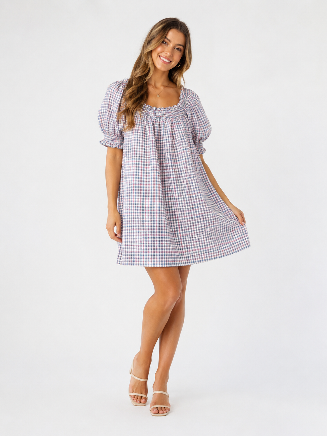 Country Cottage Plaid Dress