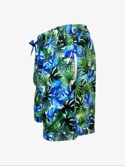 Men’s Swim Trunks Jungle Leaves