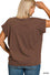 PLUS ROUND NECK FOLDED SHORT SLEEVE T-SHIRT