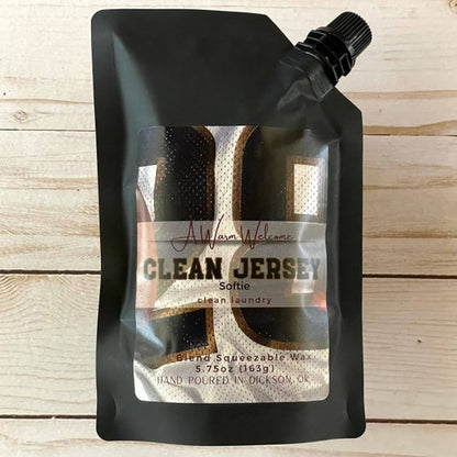 Clean Jersey Football Softie | Squeeze Wax Melt