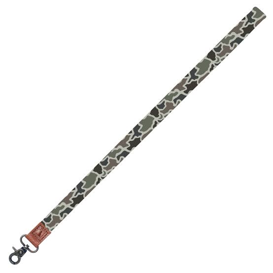 Local Boy Dog and Moon Camo Long Lanyard