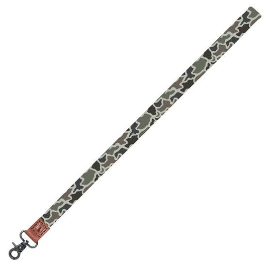 Local Boy Dog and Moon Camo Long Lanyard
