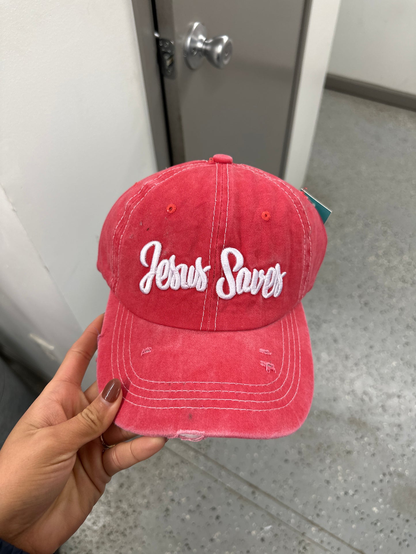 Jesus Saves Hat