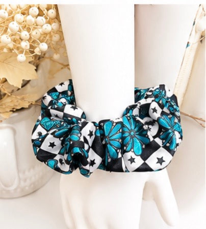 Western Satin Scrunchies