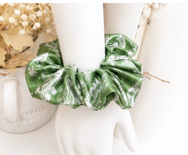 Western Satin Scrunchies