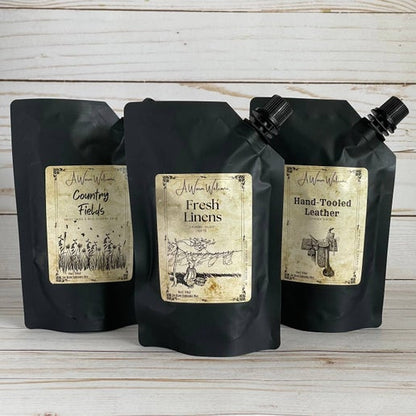 Hand-Tooled Leather Wild West Softie | Squeeze Wax Melt