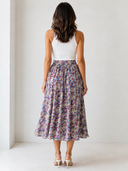 Wildflower Whisper Midi Skirt