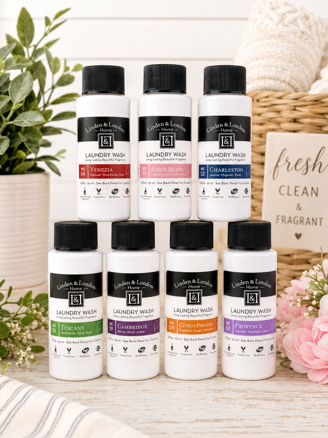 Linden & London Travel Size Laundry Wash