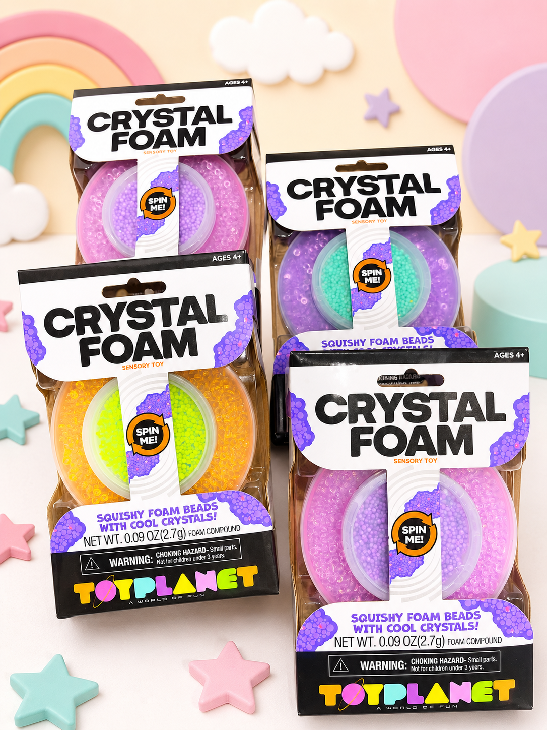 Crystal Foam Sensory Toy Squish