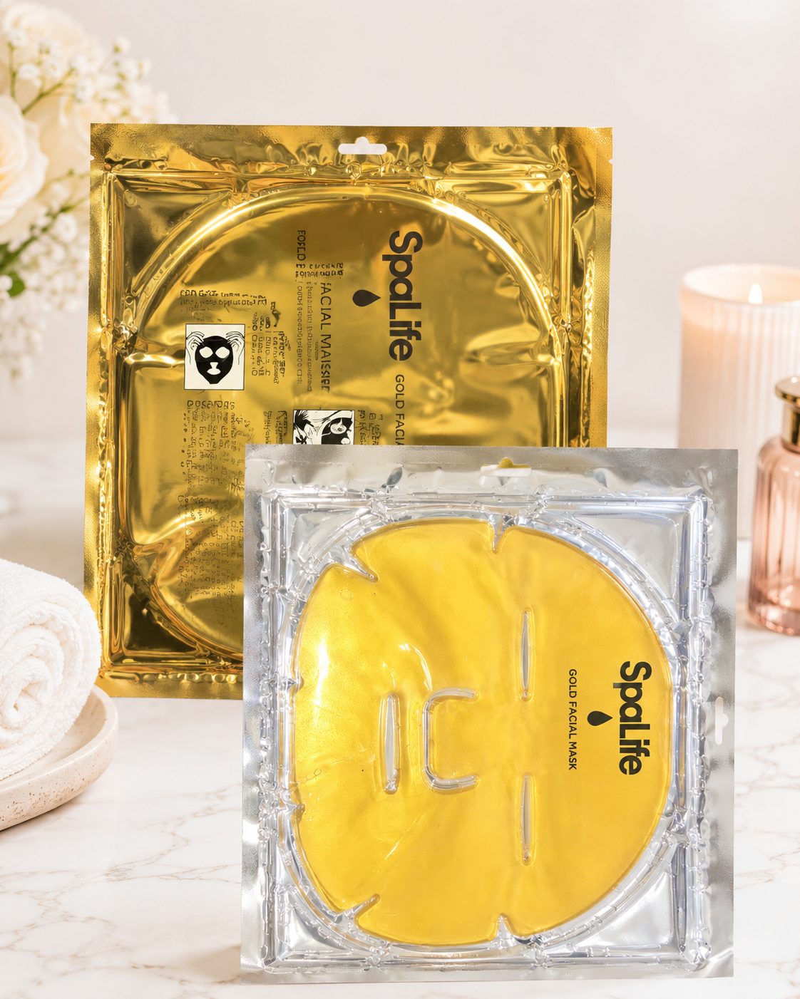 SpaLife Gold Facial Mask