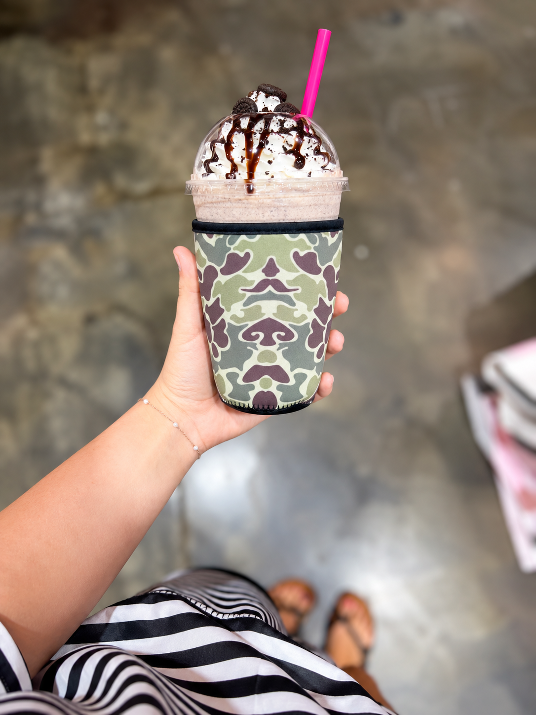 Vintage Camo Koozie (32oz-42oz)