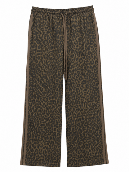 Leopard Side Detail Pants
