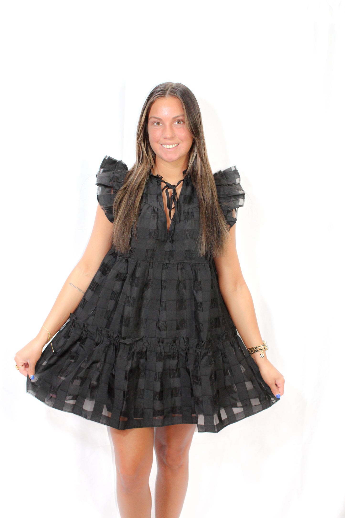 Aubrey Mini Dress Black