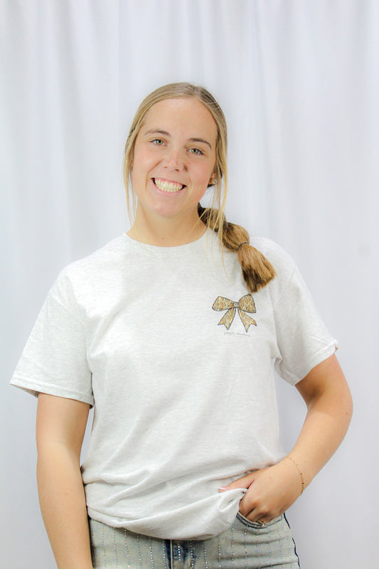 Camo Bow Tee