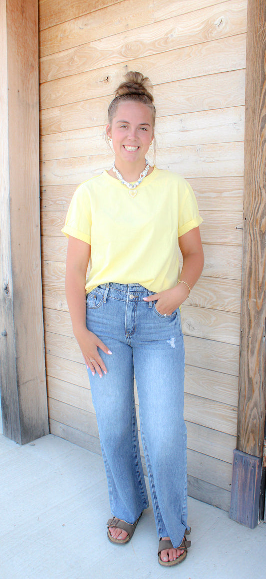 Mali Baby Tee Short Sleeve Top