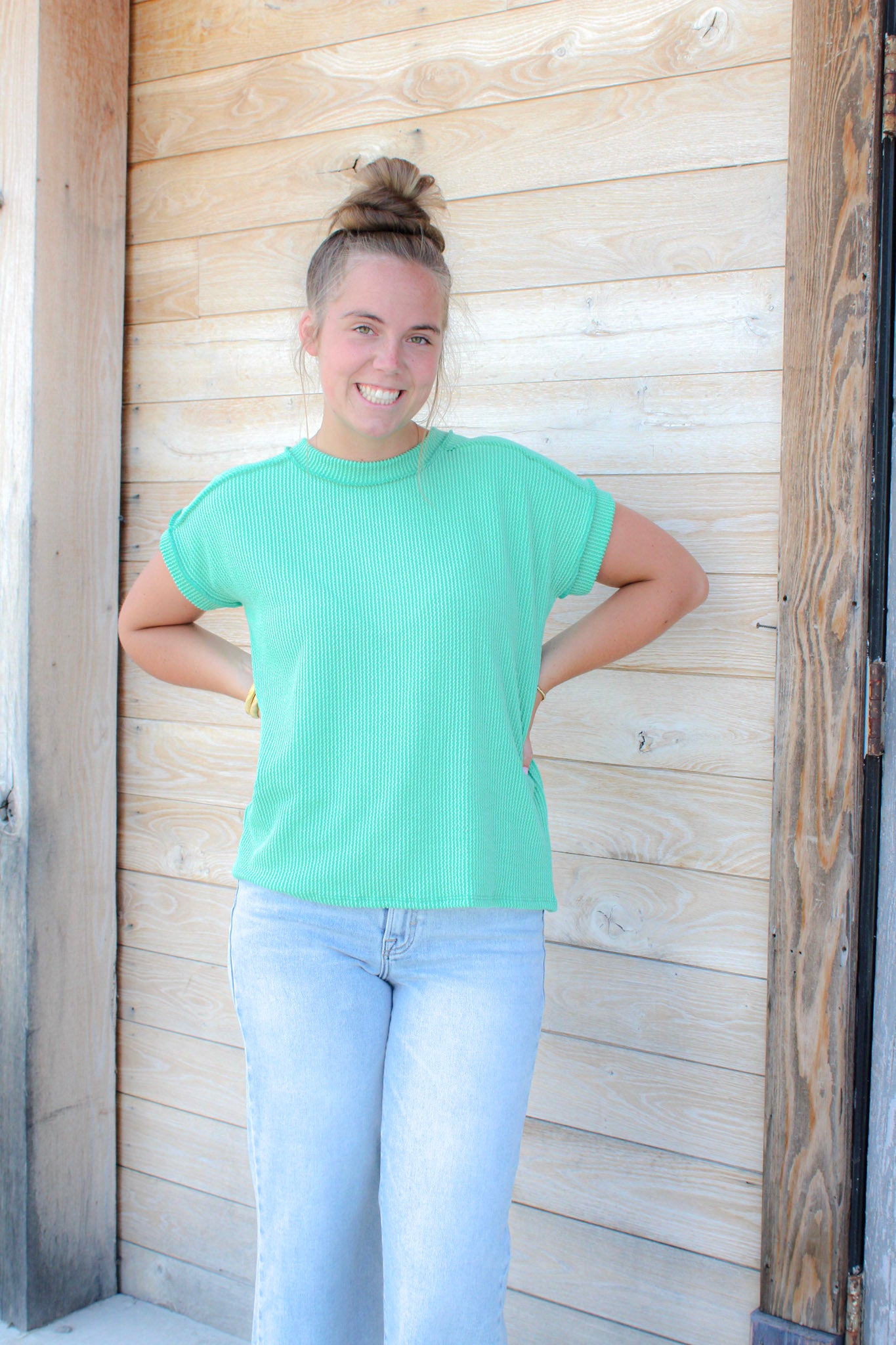 Ribbed Knit Top