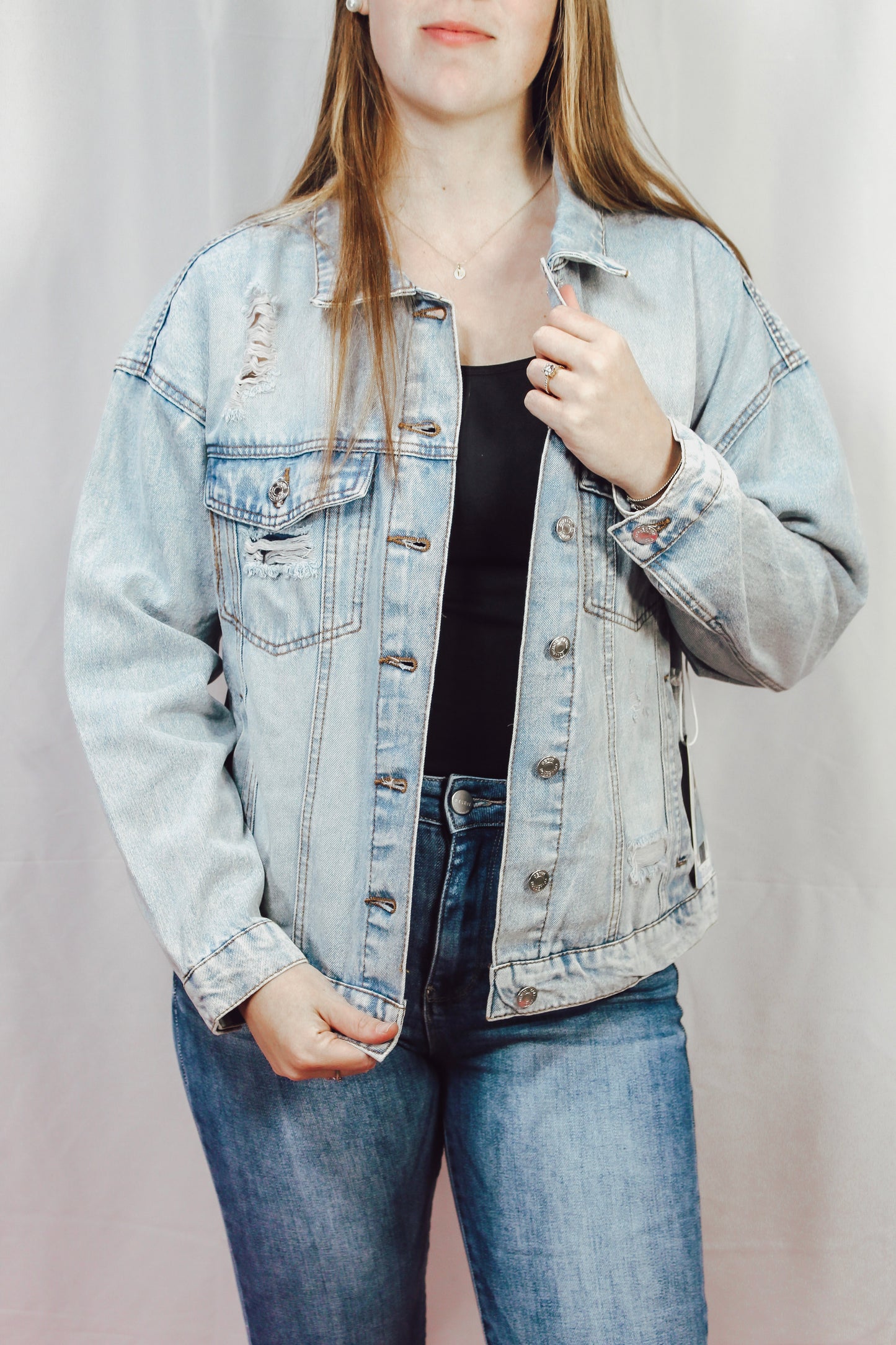 Relaxed Oversized Denim Jacket