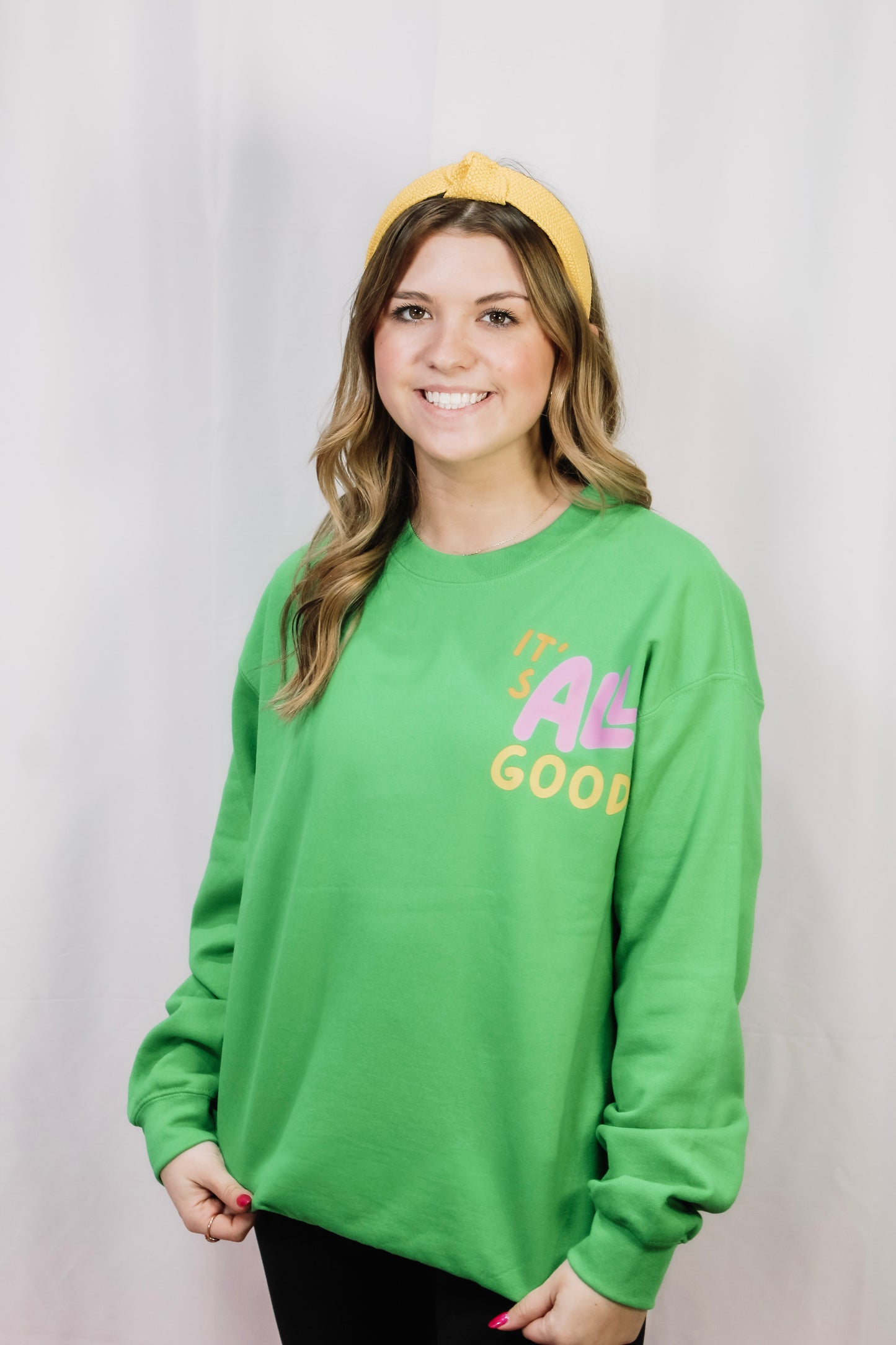 Green All Good Sweatshirt