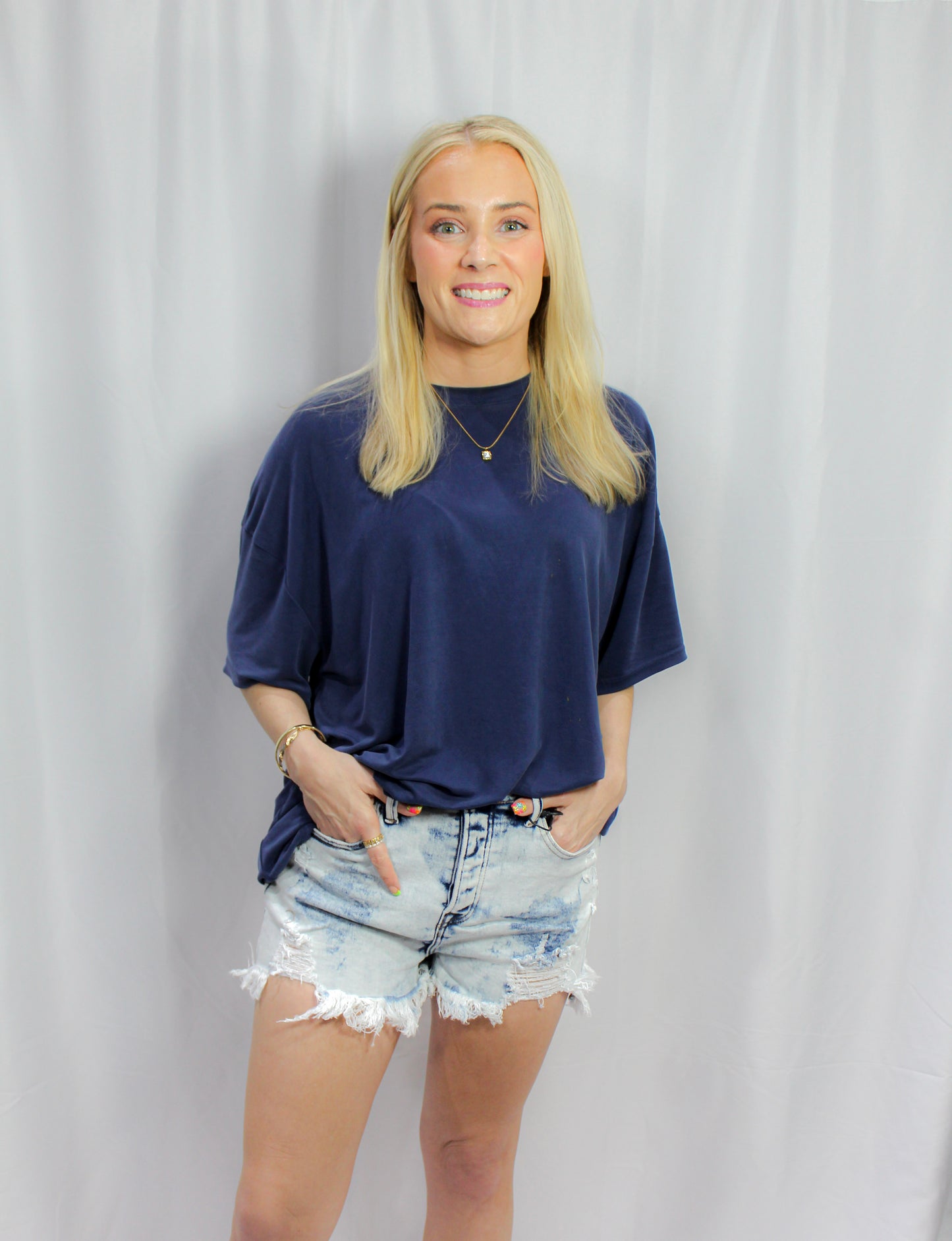 OVERSIZED T-SHIRT: DARK NIGHT