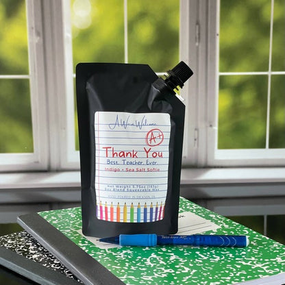 Indigo + Sea Salt Teacher Softie | Squeeze Wax Melt