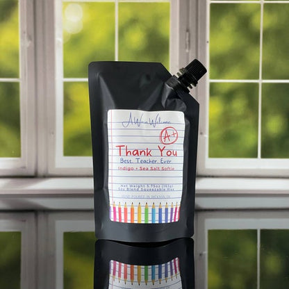Indigo + Sea Salt Teacher Softie | Squeeze Wax Melt