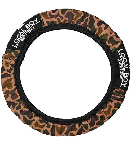 Steering Wheel Cover Old School Camo