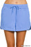 SCUBA ELASTIC WAISTBAND SHORTS WITH POCKET