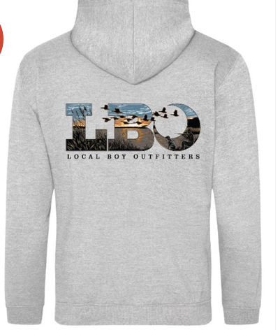 Youth Brushwood Hoodie Marsh Scene