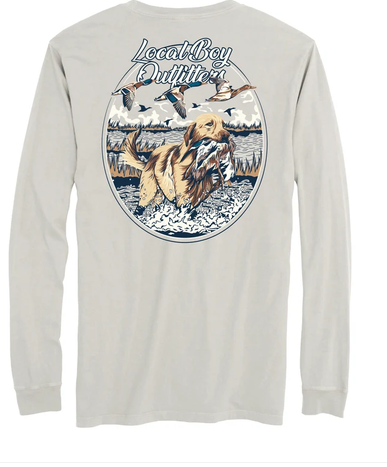Youth Duck Retrieve LS Tee