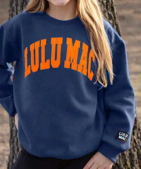LULU MAC Puff Letter Sweatshirt