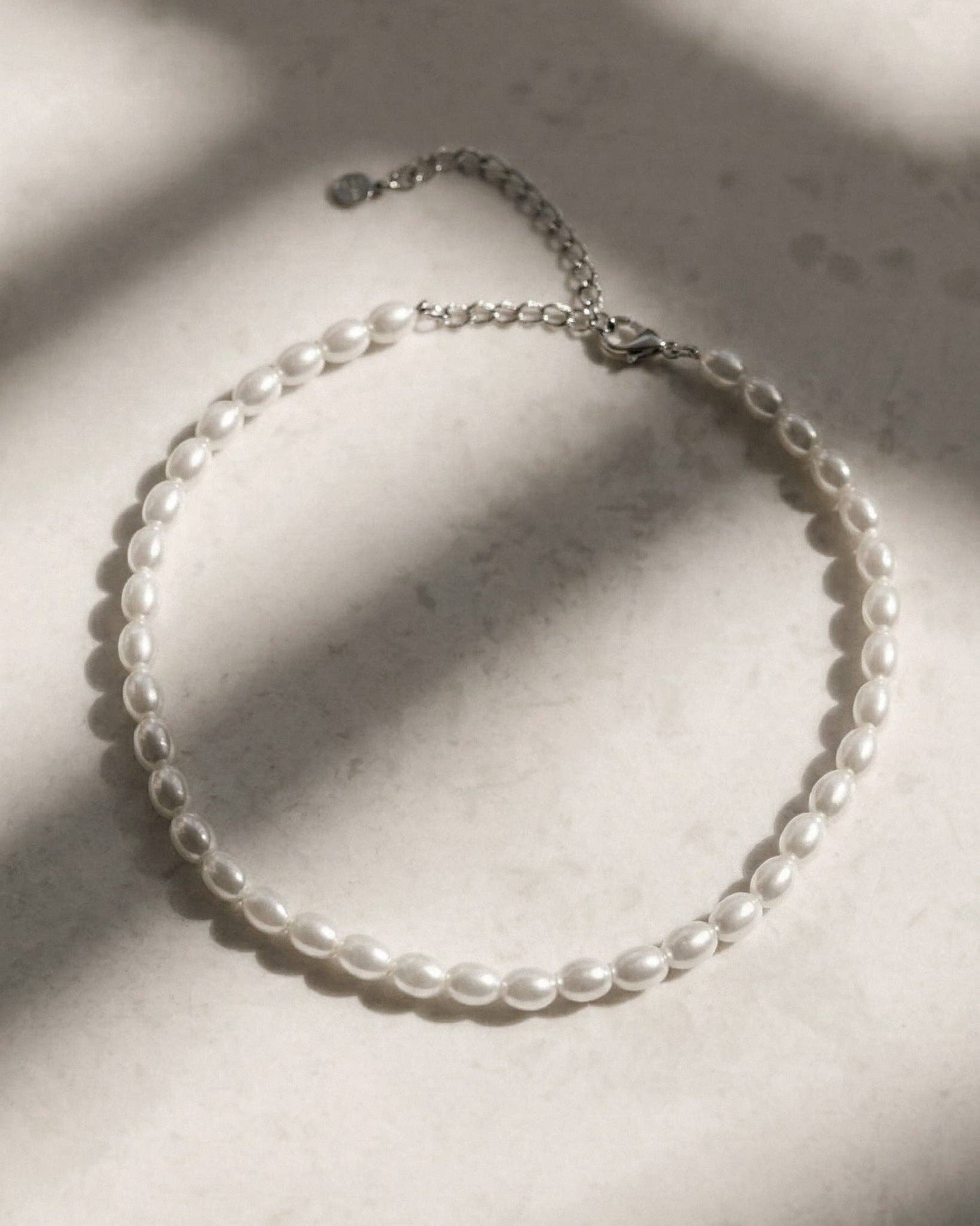 Daily Soft Pearl Choker Necklace