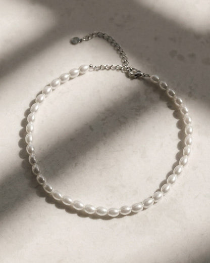 Daily Soft Pearl Choker Necklace