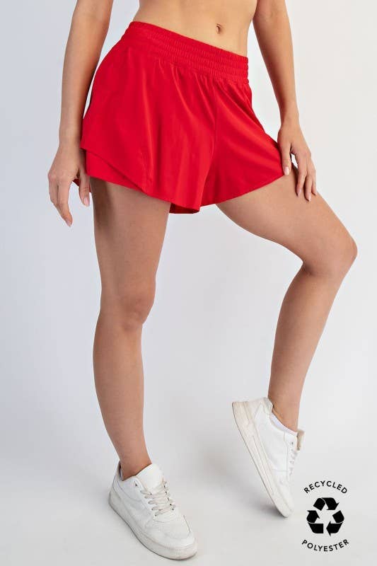 Mid Rise A-line Active Short