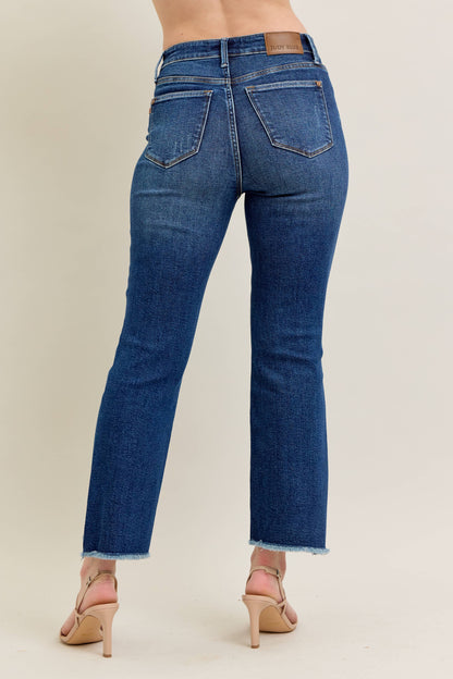 HW Dark Wash Kick Flare