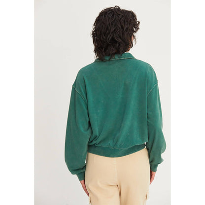 Half Zip Pullover Sweatshirt