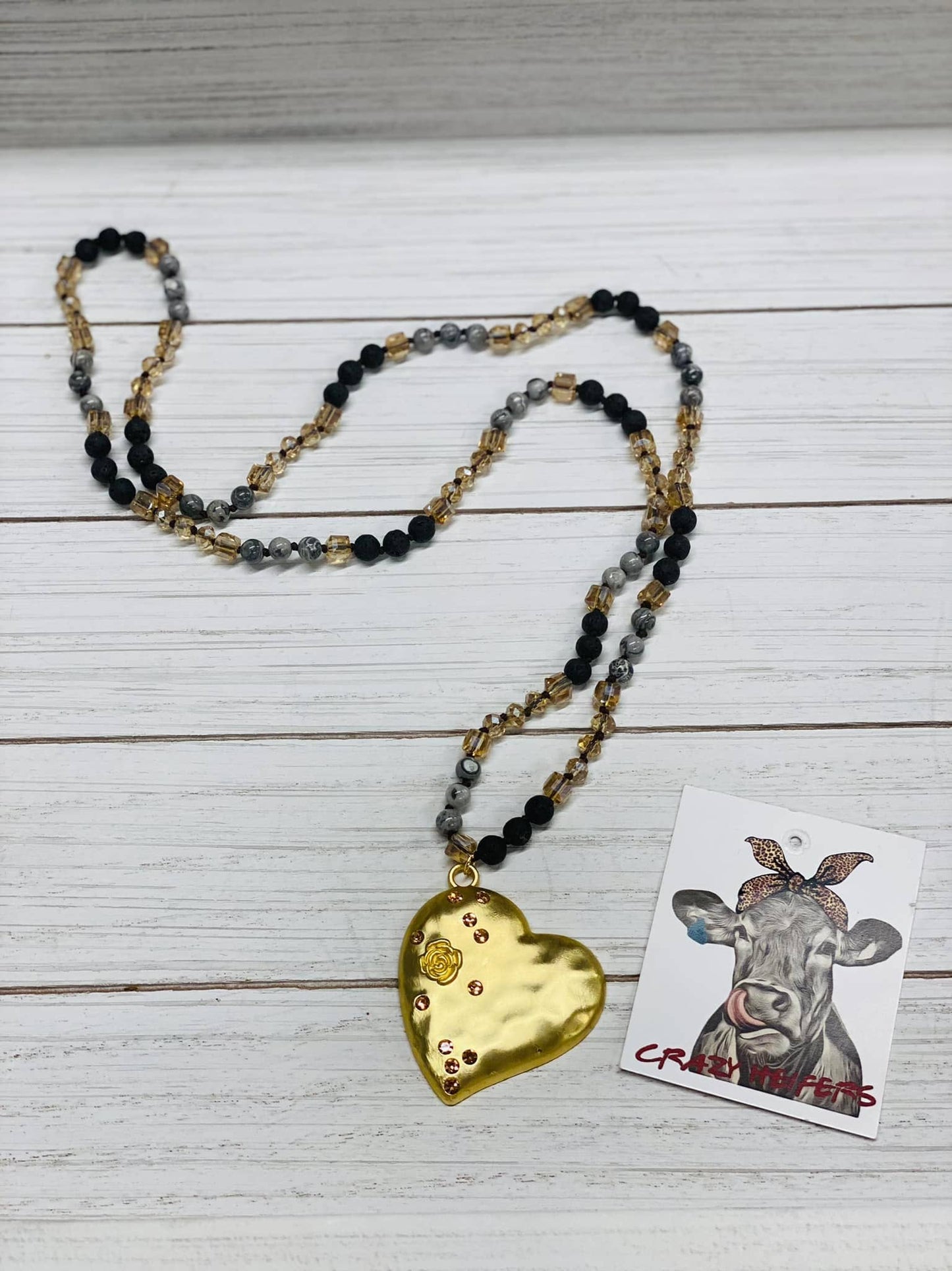 Gold Heart Necklace