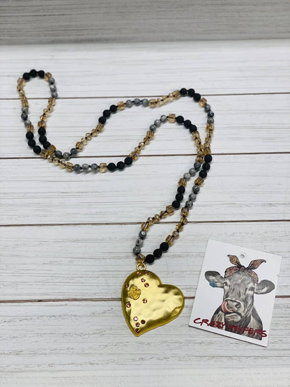 Gold Heart Necklace
