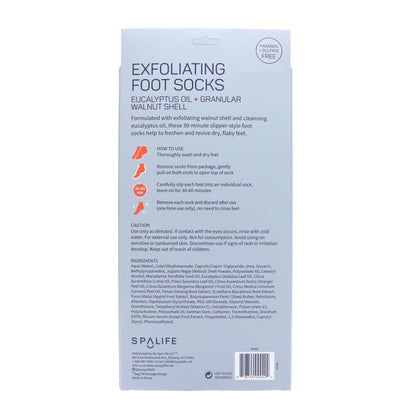 Exfoliating & Smoothing Foot Socks - 1 Pair