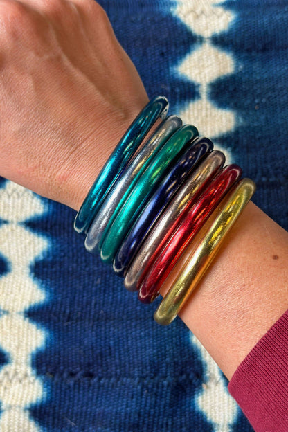 Luxe Buddhist Temple Bracelets LIGHT GOLD