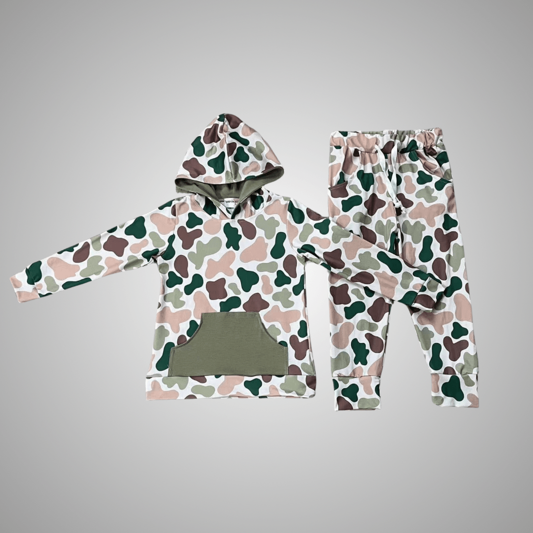 CAMO JOGGERS - GREEN