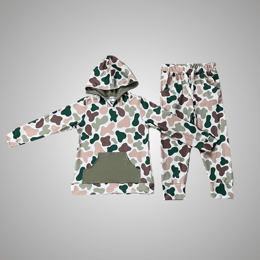 CAMO JOGGERS - GREEN