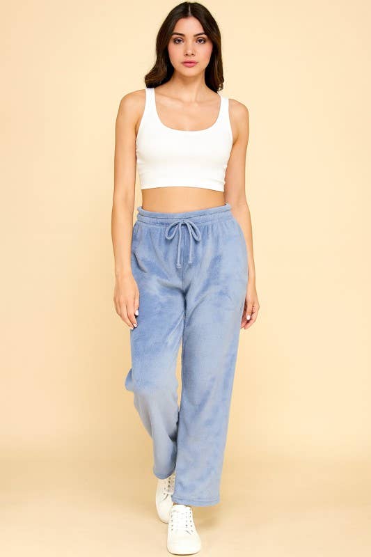 PLUS SIZE COMFORTABLE DRAWSTRING PAJAMA PANTS