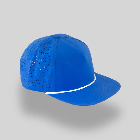 Perforated Structured Royal Blue / White Rope