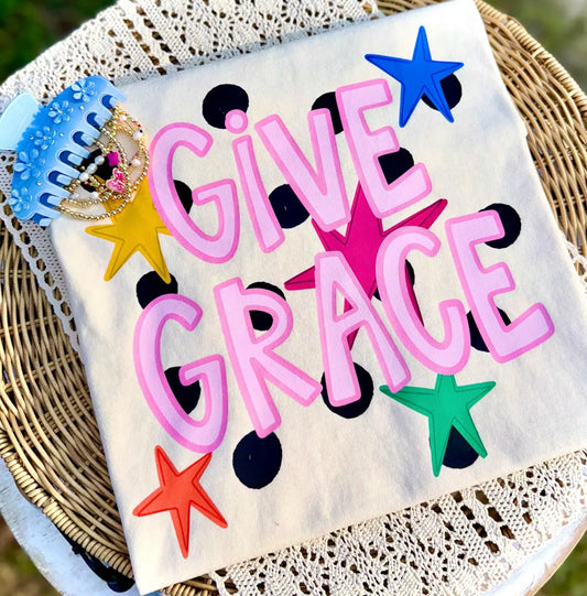 Give Grace Trendy Christian Adult Tee