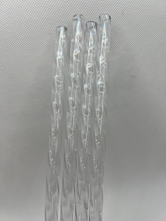 Clear Crystal Swirly Straw (40oz Tumbler)