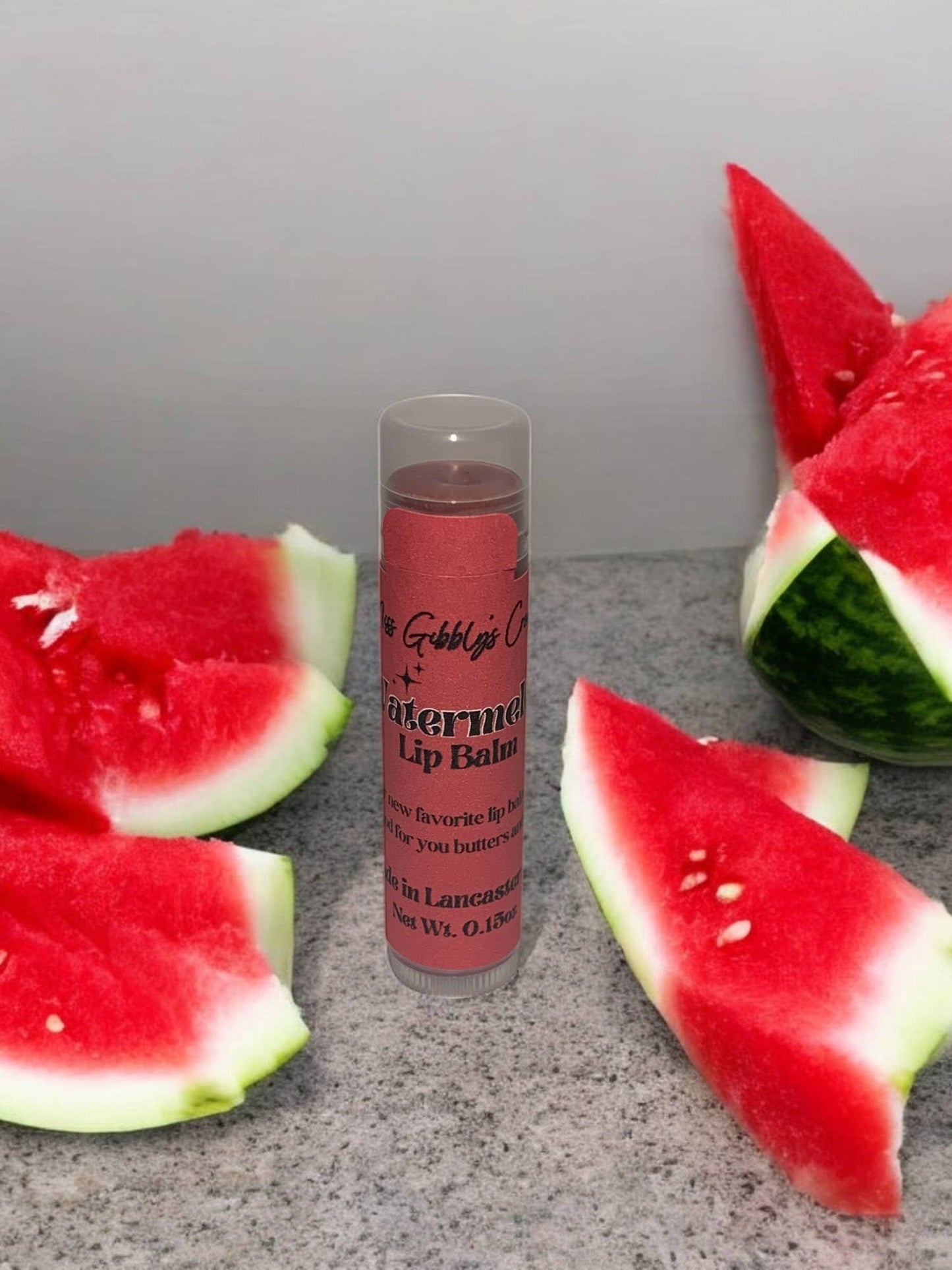 Watermelon Lip Balm, Fruity Lip Balm, Trendy Lip Balm