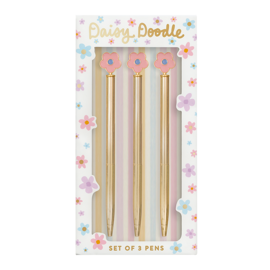 Daisy Delights Pen Set/3