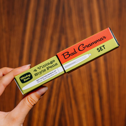 Bad Grammar Awards Pen Set | Funny Pens